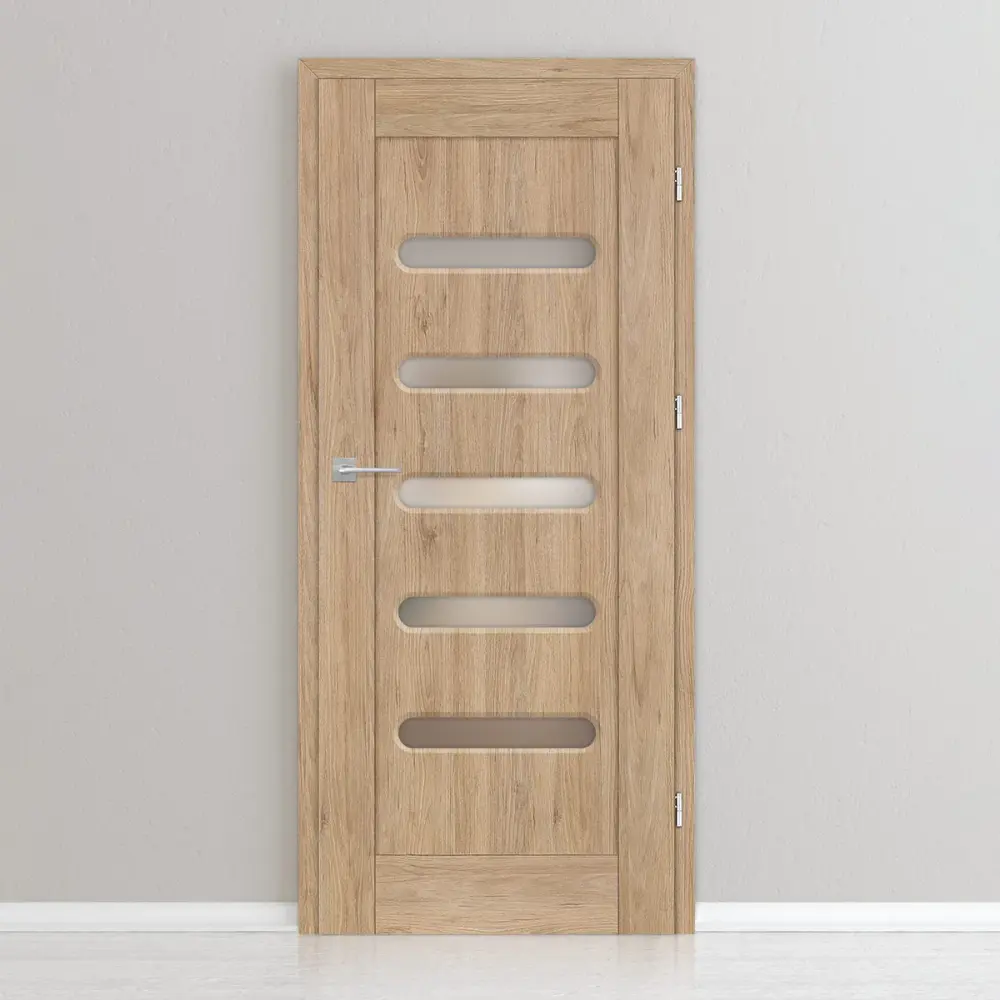 Ekodangos PREMIUM vidaus durys – elegantiškas ir patvarus pasirinkimas. Aukštos kokybės ekodanga užtikrina ilgaamžiškumą, lengvą priežiūrą ir modernų dizainą, tinkantį įvairiems interjerams.