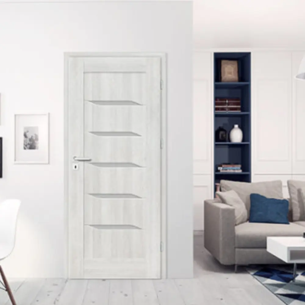 Ekodangos PREMIUM vidaus durys – elegantiškas ir patvarus pasirinkimas. Aukštos kokybės ekodanga užtikrina ilgaamžiškumą, lengvą priežiūrą ir modernų dizainą, tinkantį įvairiems interjerams.