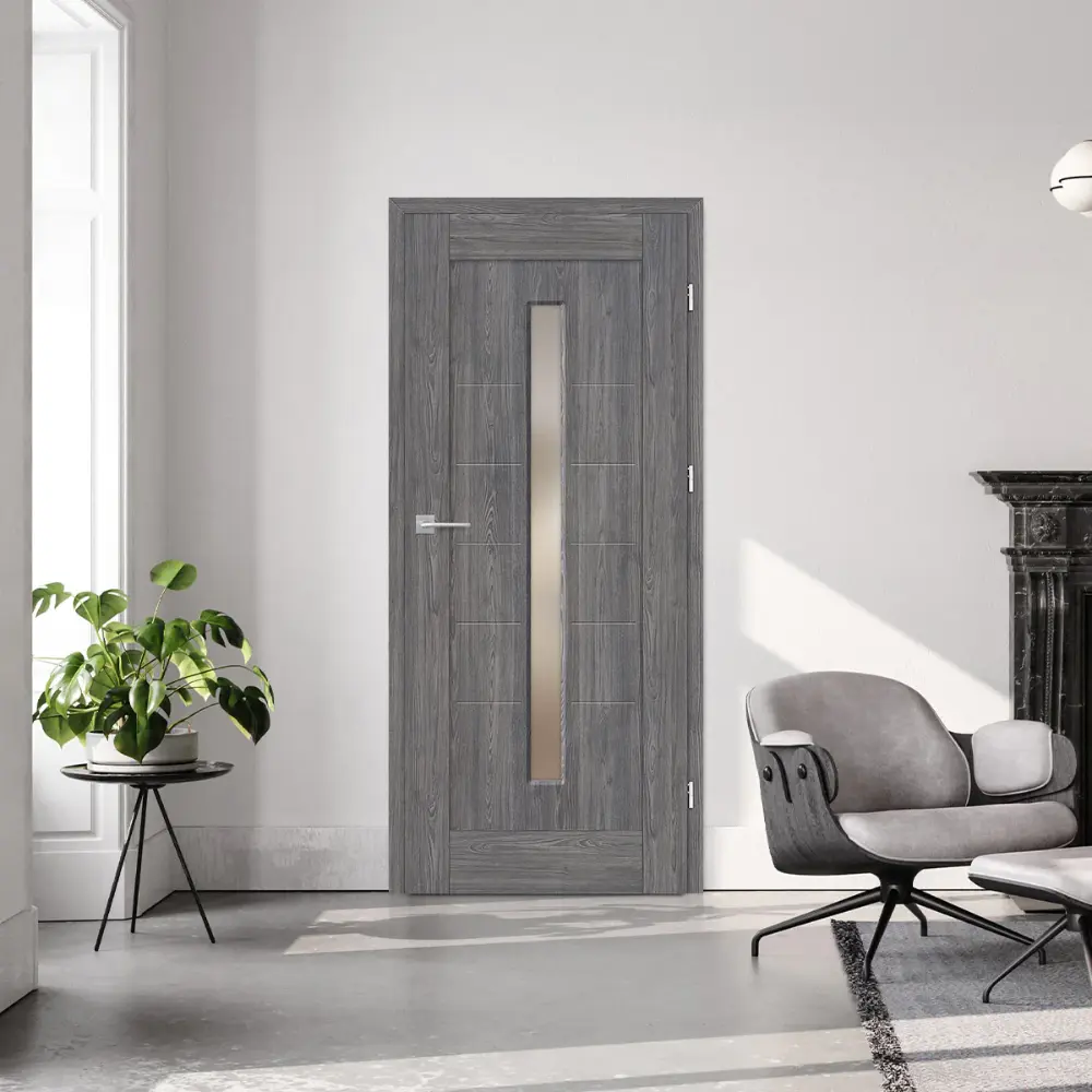 Ekodangos PREMIUM vidaus durys – elegantiškas ir patvarus pasirinkimas. Aukštos kokybės ekodanga užtikrina ilgaamžiškumą, lengvą priežiūrą ir modernų dizainą, tinkantį įvairiems interjerams.