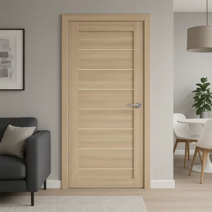 Deco 10 Nashville Oak Stilingos ir Funkcionalios Durys Jūsų Namams