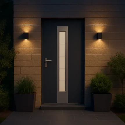 siltos lauko plienines durys