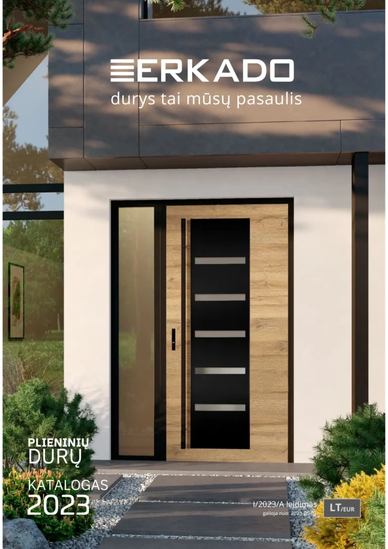Erkado plienines lauko durys - 3
