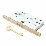 interior door magnetinė AGB spyna BB, sendintas žalvaris