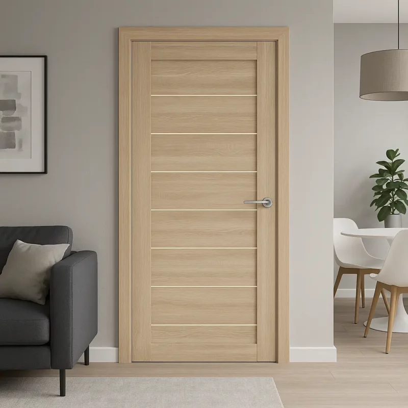 Deco 10 Nashville Oak Stilingos ir Funkcionalios Durys Jūsų Namams