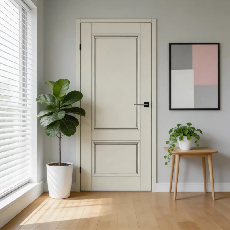 Modernios Kano durys – elegantiškas durų modelis namams