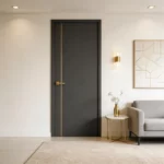 Voster lygios durys reversinės – lygios, minimalistinio dizaino