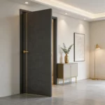 Voster lygios durys reversinės – lygios, minimalistinio dizaino